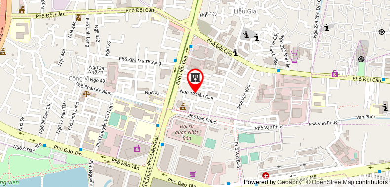Bản đồ đến địa chỉ Công Ty TNHH Dịch Vụ Y Tế Khánh Hà