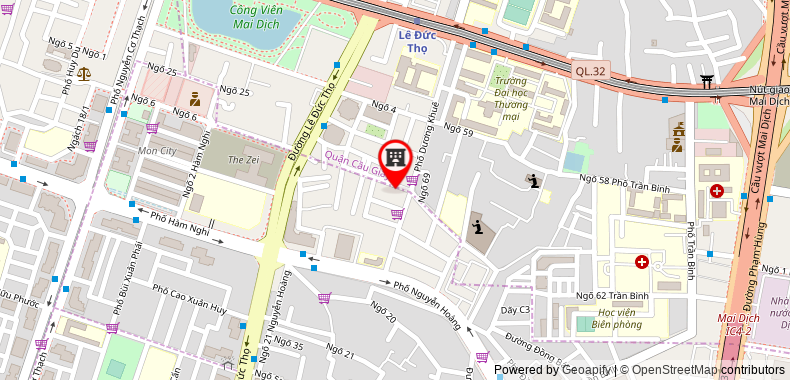 Bản đồ đến địa chỉ Công Ty TNHH Spa Thu Hoài