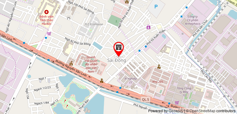 Bản đồ đến địa chỉ Công Ty TNHH Sản Xuất Và Thương Mại Hhk
