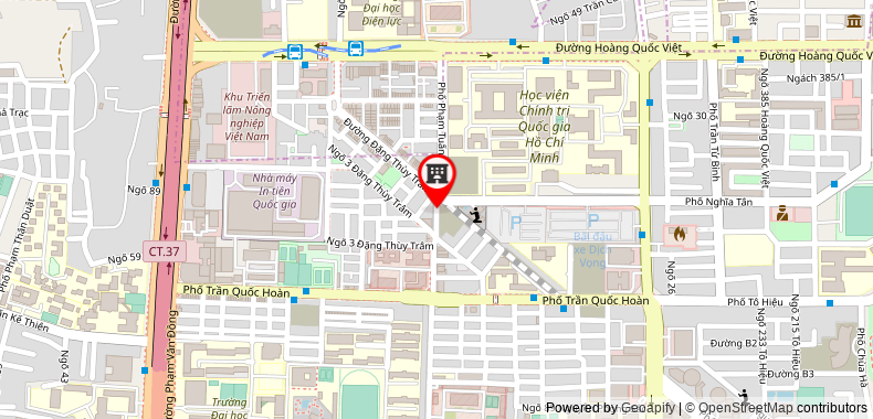 Bản đồ đến địa chỉ Công Ty TNHH Sở Hữu Trí Tuệ Và Công Nghệ Tuệ Phong