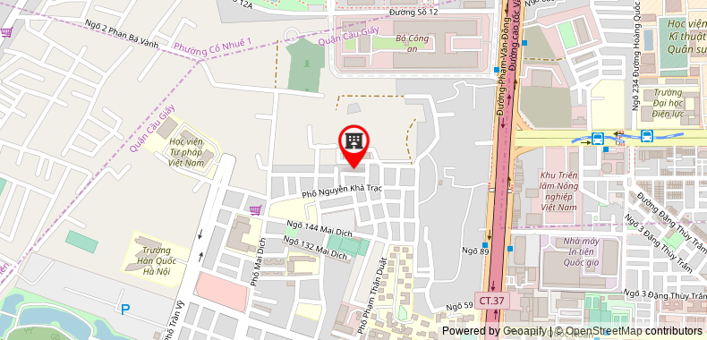 Bản đồ đến địa chỉ Công Ty TNHH Quốc Tế Hoàng Trung
