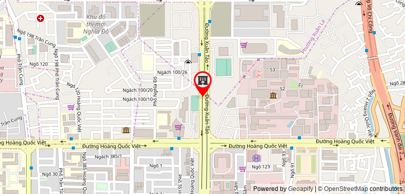 Bản đồ đến địa chỉ Công Ty Cổ Phần Dịch Vụ Bất Động Sản Hanoi Center Real