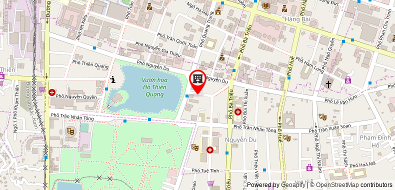 Bản đồ đến địa chỉ Văn Phòng Đại Diện - Công Ty Cổ Phần Truyền Thông Và Dịch Vụ Truyền Hình Ndtv