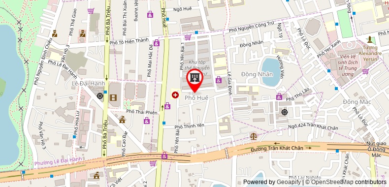 Bản đồ đến địa chỉ Công Ty TNHH Bất Động Sản Kobe Int