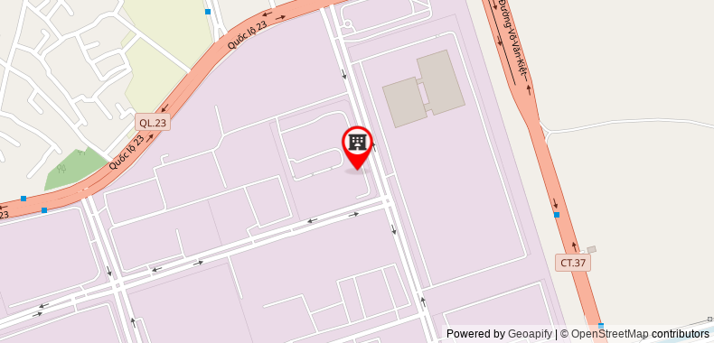 Bản đồ đến địa chỉ Thầu nhà máy cho thuê số 15 & số 16 - Công ty XD Sumitomo Mitsui