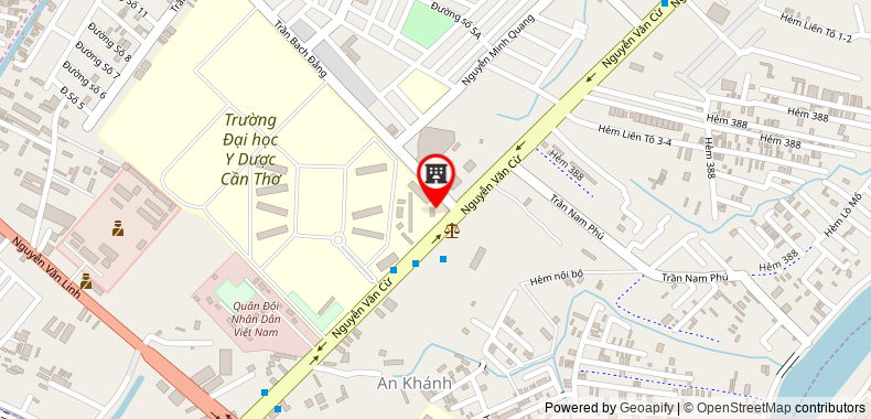 Bản đồ đến địa chỉ Công Ty TNHH Sản Xuất Thương Mại Hồng Diễm