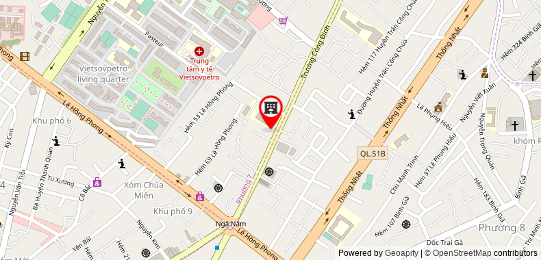 Bản đồ đến địa chỉ Doanh Nghiệp Tư Nhân Thuận Hải Bình