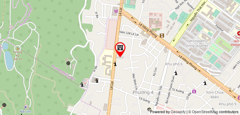 Bản đồ đến địa chỉ Công Ty TNHH Vung Tau Consultancy