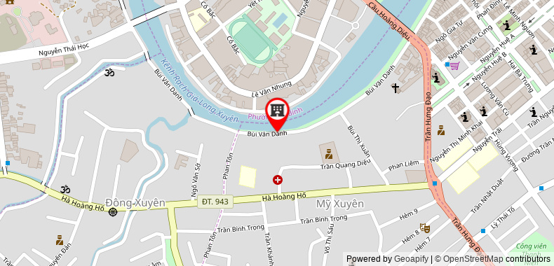 Bản đồ đến địa chỉ Công Ty TNHH MTV Khu Đô Thị Mới Tây Nam Thành Phố Long Xuyên