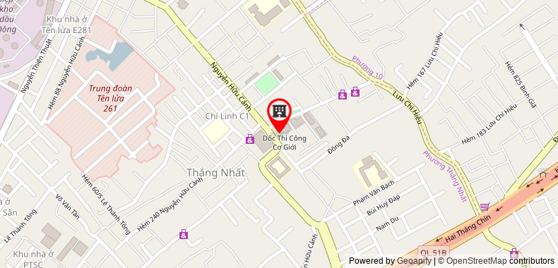 Bản đồ đến địa chỉ Công Ty TNHH Xây Dựng Bà Rịa Tân Thành