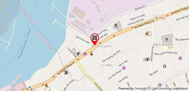Bản đồ đến địa chỉ Công Ty TNHH Phòng Khám Đa Khoa Rạch Dừa
