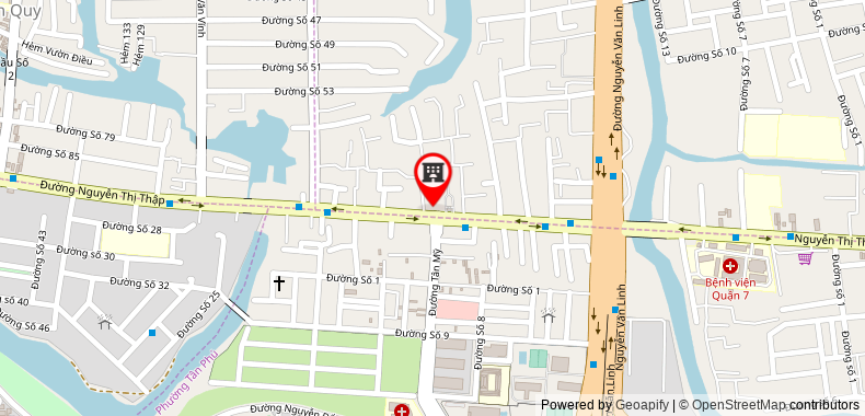 Bản đồ đến địa chỉ Công Ty TNHH Dịch Vụ Tắm Hơi - Massage Tô Châu - Sài Gòn 1