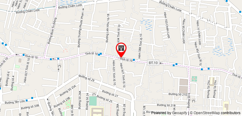 Bản đồ đến địa chỉ Công Ty TNHH Thương Mại Thái Kim Châu