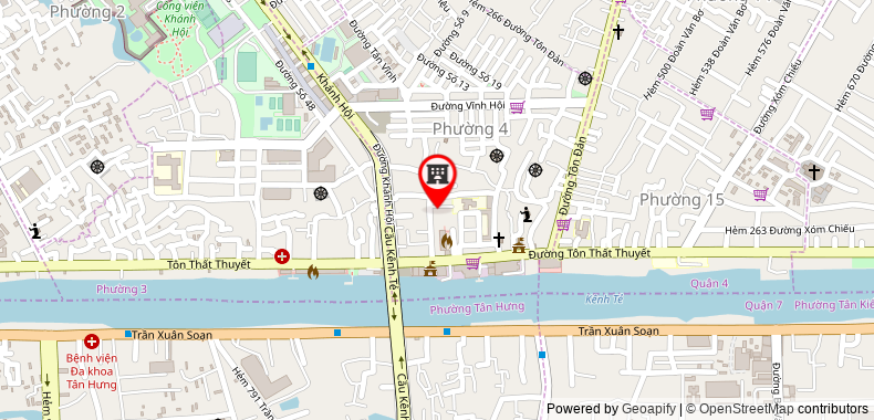Bản đồ đến địa chỉ Công Ty TNHH Thương Mại - Xuất Nhập Khẩu Tiến Đồng