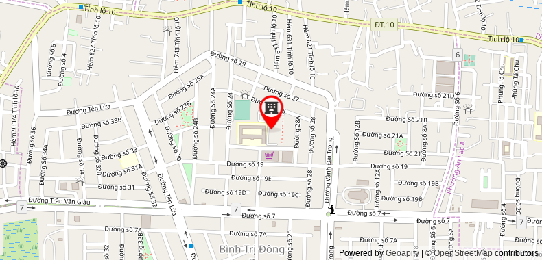 Bản đồ đến địa chỉ Công Ty TNHH Sản Xuất Bao Bì Tân Hào Phát