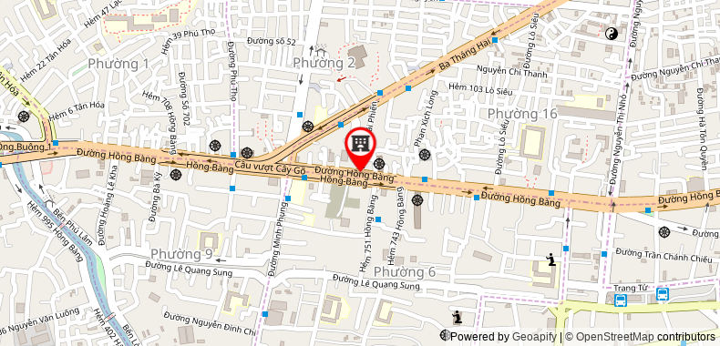 Bản đồ đến địa chỉ Công Ty TNHH Vận Tải Phong Châu