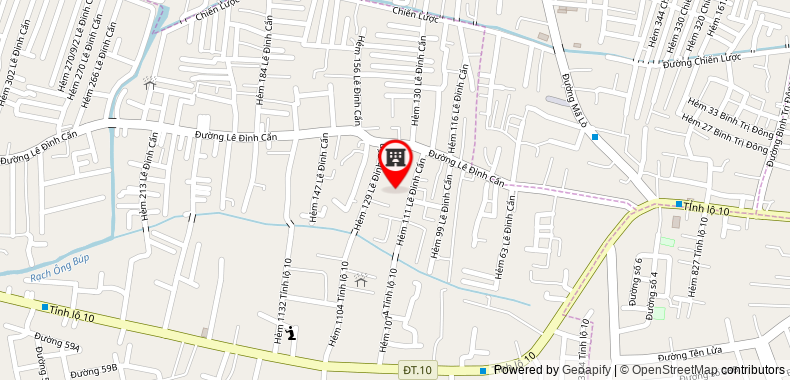 Bản đồ đến địa chỉ Công Ty TNHH Thương Mại Sản Xuất Cơ Khí Phong Phú