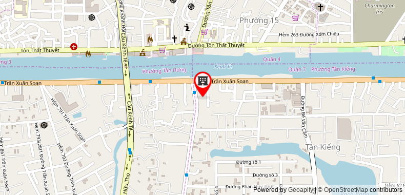 Bản đồ đến địa chỉ Công Ty TNHH Thương Mại Vận Tải Xăng Dầu Thanh Hùng