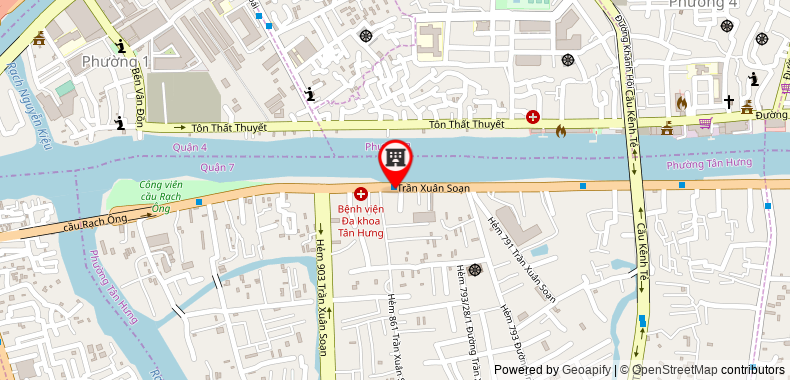 Bản đồ đến địa chỉ Công Ty TNHH Tm-Pt Ruby