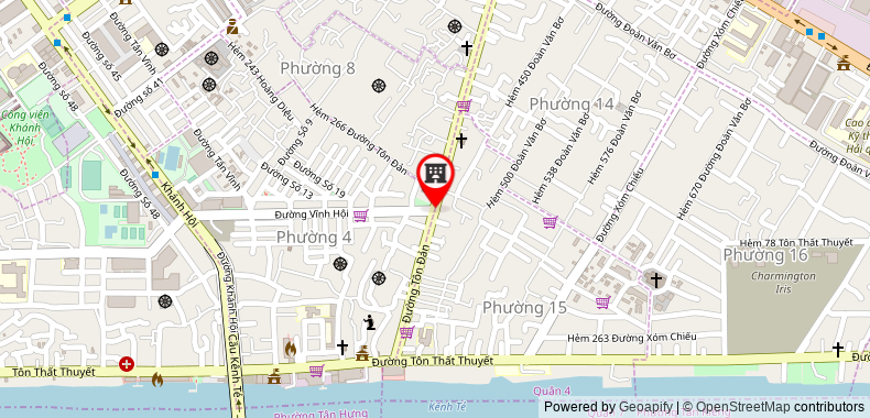 Bản đồ đến địa chỉ Công Ty TNHH Sản Xuất Thương Mại Dịch Vụ Hoàng Thiên Kim