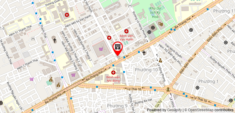 Bản đồ đến địa chỉ Công Ty TNHH Thương Mại Dịch Vụ Kỹ Thuật Tk Pro