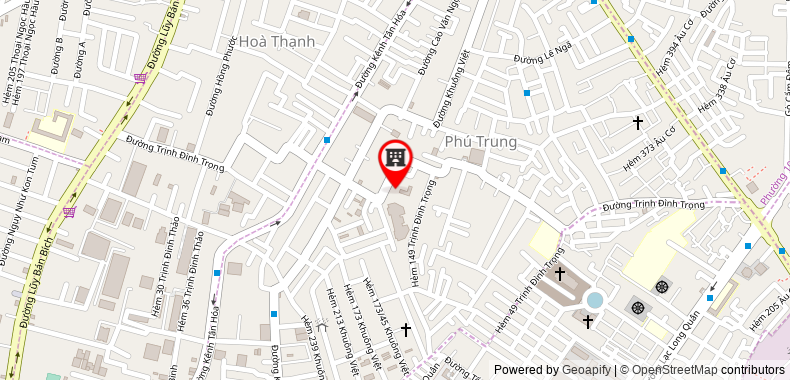 Bản đồ đến địa chỉ Công Ty TNHH Thiết Kế Quảng Cáo In Ấn Quang Long