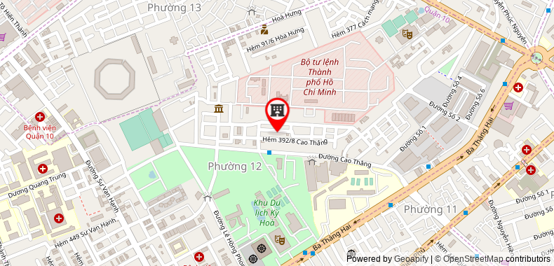 Bản đồ đến địa chỉ Công Ty TNHH Thương Mại Dịch Vụ Không Gian Phẳng