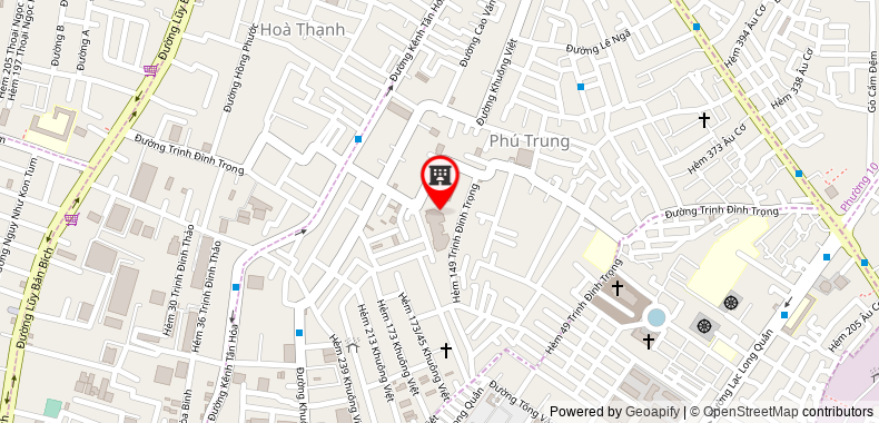 Bản đồ đến địa chỉ Công Ty TNHH Thương Mại - Dịch Vụ - Sản Xuất Long Thị