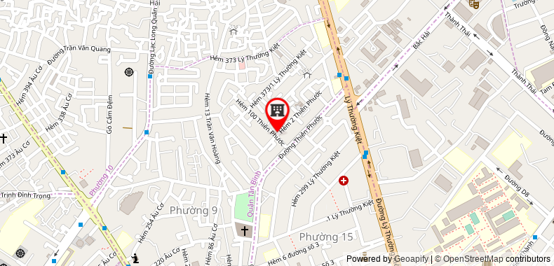 Bản đồ đến địa chỉ Công Ty TNHH Thương Mại Dịch Vụ Trang Trí Nội Thất Triệu Phát