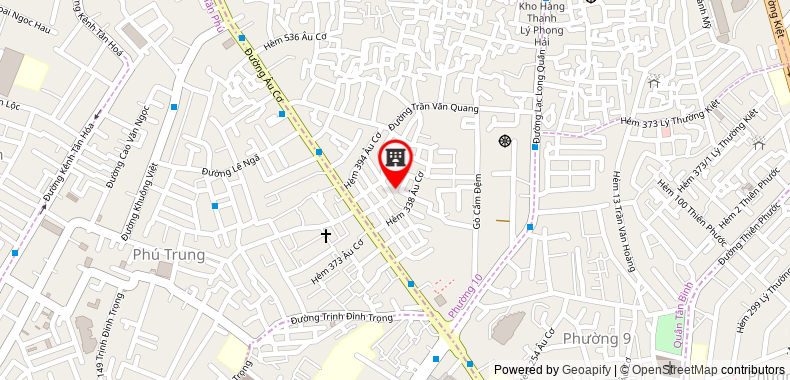 Bản đồ đến địa chỉ Công Ty TNHH Thương Mại Dịch Vụ Và Sữa Chữa Kim Thành Phát