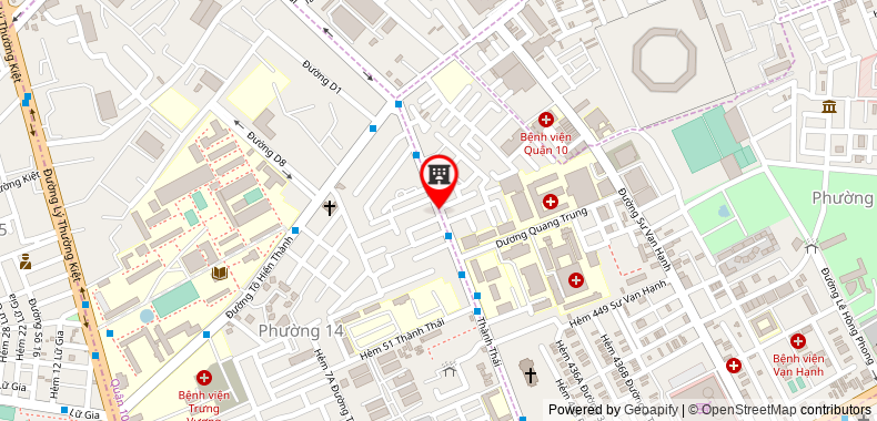 Bản đồ đến địa chỉ Công Ty TNHH Học Viện Anh Ngữ Kỹ Năng Mềm My Dream