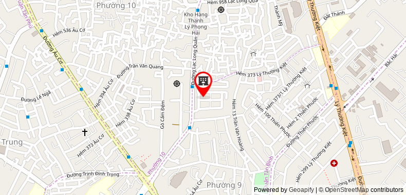 Bản đồ đến địa chỉ Công Ty TNHH Thuận Thiên Thời Tiến