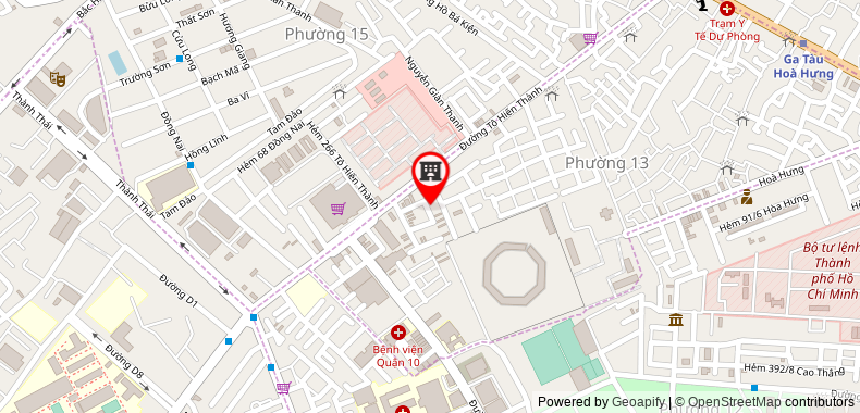 Bản đồ đến địa chỉ Công Ty TNHH Xúc Tiến Thương Mại & Truyền Thông Ngôi Sao Mới Saigon