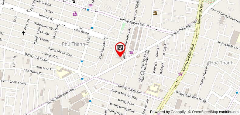Bản đồ đến địa chỉ Công Ty TNHH Thương Mại Dịch Vụ Anh Huy Phát