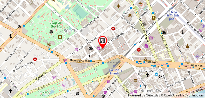 Bản đồ đến địa chỉ Công Ty TNHH Ruby Saigon Hotel