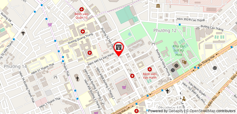 Bản đồ đến địa chỉ Công Ty TNHH Thương Mại Dịch Vụ Ca Nhạc Windy