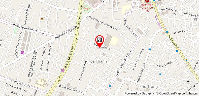 Bản đồ đến địa chỉ Công Ty TNHH Nanam