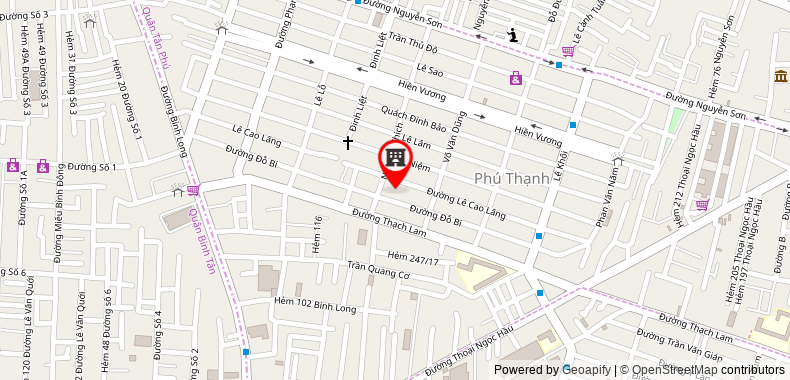 Bản đồ đến địa chỉ Công Ty TNHH Một Thành Viên Sản Xuất Thương Mại Mai Tân Phú