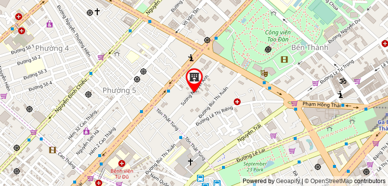 Bản đồ đến địa chỉ Công Ty TNHH Thương Mại Nhà Hàng Hồng Phát 395