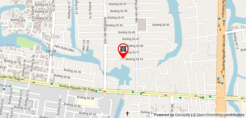 Bản đồ đến địa chỉ Công Ty TNHH Khách Sạn Tân Thiên Thanh