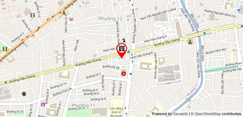 Bản đồ đến địa chỉ Công Ty TNHH Seong Cosmetic Viet Nam & Dịch Vụ Olivia Beauty Spa Center