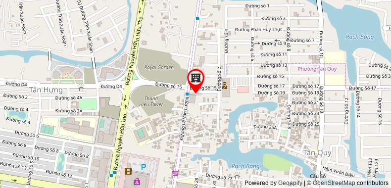 Bản đồ đến địa chỉ Công Ty TNHH Bất Động Sản Holm Saigon