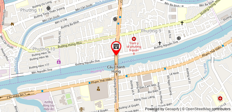 Bản đồ đến địa chỉ Công Ty TNHH Thương Mại Dịch Vụ Xuất Nhập Khẩu Khánh Vũ