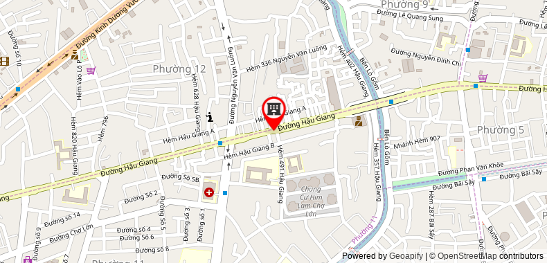Bản đồ đến địa chỉ Công Ty TNHH Công Nghệ Trâm Sâm