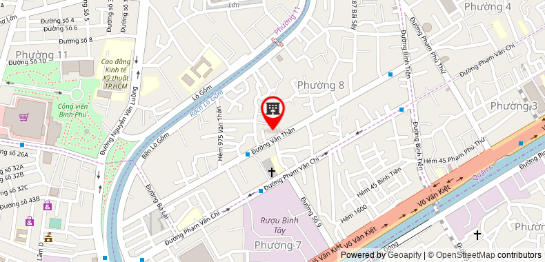 Bản đồ đến địa chỉ Công Ty TNHH Thương Mại Xây Dựng Lộc Hồng Phúc