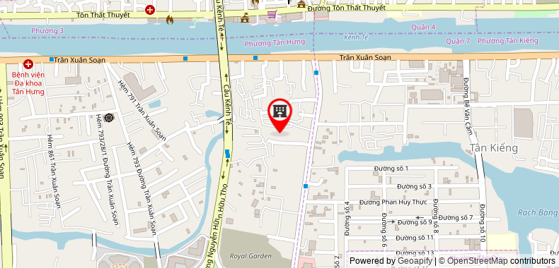 Bản đồ đến địa chỉ Công Ty TNHH Phụ Tùng Máy Móc Cơ Khí Lê Huy