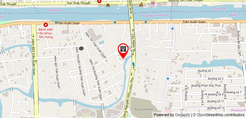 Bản đồ đến địa chỉ Công Ty TNHH Thương Mại Dịch Vụ Xuất Nhập Khẩu Tường Vy