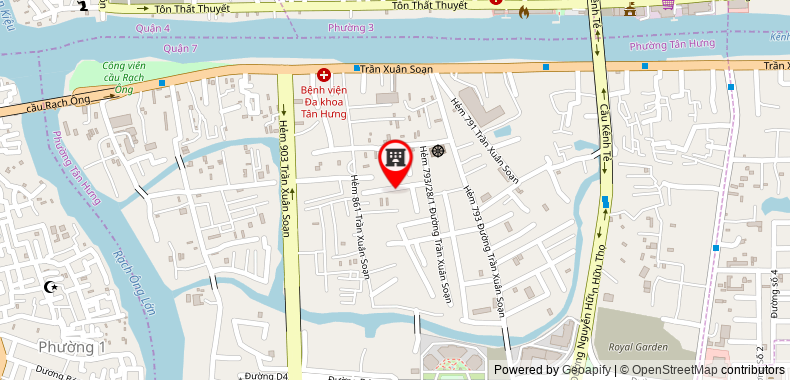 Bản đồ đến địa chỉ Công Ty TNHH Thương Mại Xuất Nhập Khẩu Tấn Ngọc