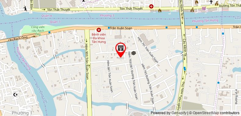Bản đồ đến địa chỉ Cty TNHH Dịch Vụ Thương Mại Vận Tải Kim Hoàng
