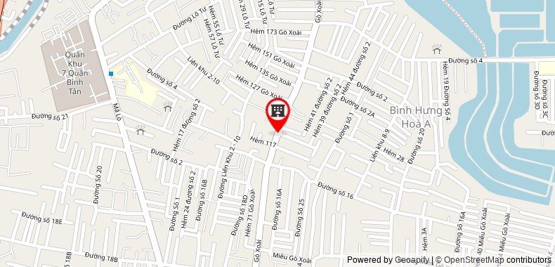Bản đồ đến địa chỉ Công Ty TNHH Thương Mại Sản Xuất Bao Bì Minh Trang